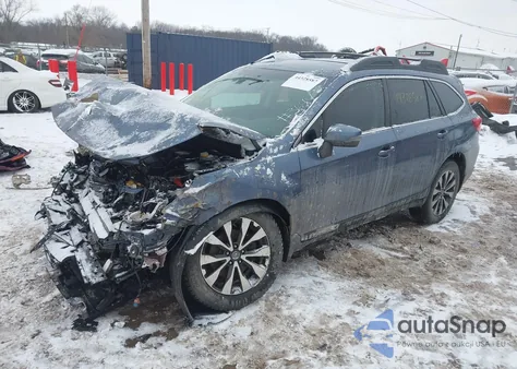 2015 Subaru Outback 2.5I Limited z USA, uszkodzony, nr VIN 4S4BSBJC5F3207719